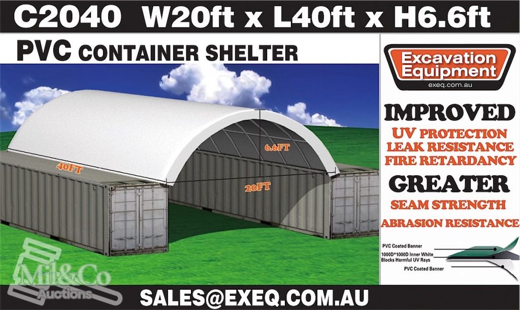 40ft Container Shelter C2040
