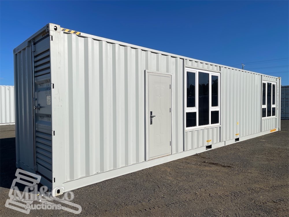 40ft Deluxe Accommodation Container Modules exterior front