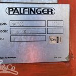 2005 Hino Ranger Tray Back Truck with Crane crane identification plate