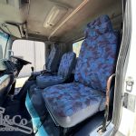 2005 Hino Ranger Tray Back Truck with Crane interior passenger seat