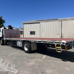 2012 Isuzu FVZ 1000 Tray Back Truck with Hiab exterior rear corner
