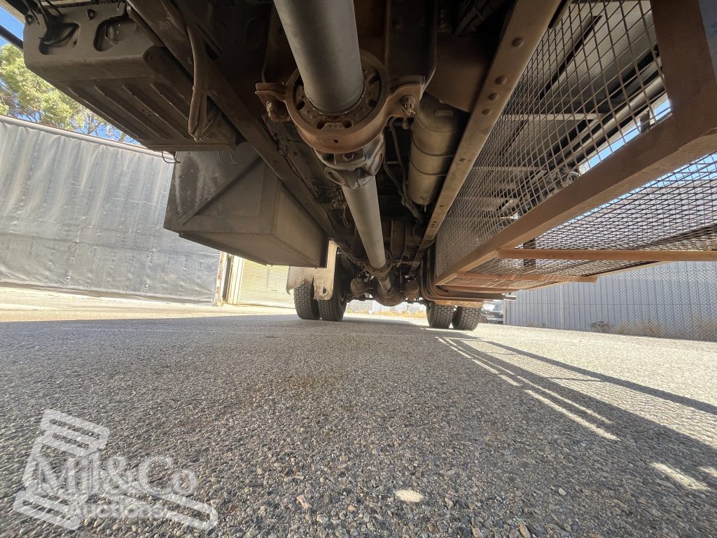 2012 Isuzu FVZ 1000 Tray Back Truck with Hiab undercarriage