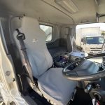2012 Isuzu FVZ 1000 Tray Back Truck with Hiab interior drivers seat