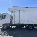 2004 Hino 500 FD Fridge Truck exterior passenger side