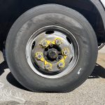 2004 Hino 500 FD Fridge Truck steer tyre 9.5R17.5