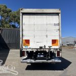 2005 Hino 500 GH Fridge Truck exterior rear