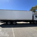 2005 Hino 500 GH Fridge Truck exterior drivers side