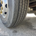 2005 Hino 500 GH Fridge Truck drivers steer tyre tread