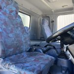 2005 Hino 500 GH Fridge Truck interior drivers seat