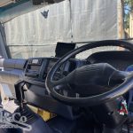 2005 Hino 500 GH Fridge Truck interior dash drivers side