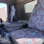 2005 Hino 500 GH Fridge Truck interior passenger seat