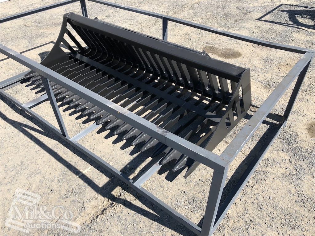 Rock Bucket Attachment to suit Skid Steer